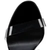Just Nothing Alta – Mule de 150 mm – TPU și piele de vițel lăcuită – Negru – Femei