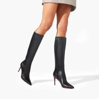 Kate Botta – Cizme de 85 mm – Piele de vițel – Negru – Femei Kate Botta – Cizme de 85 mm – Piele de vițel – Negru – Femei