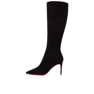 Kate Botta – Cizme de 85 mm – Piele de vițel velur – Negru – Femei Kate Botta – Cizme de 85 mm – Piele de vițel velur – Negru – Femei
