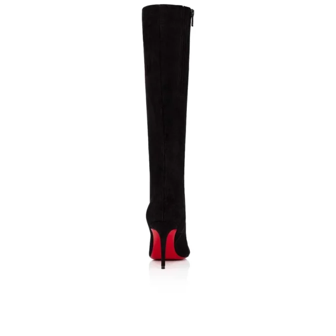 Kate Botta – Cizme de 85 mm – Piele de vițel velur – Negru – Femei Kate Botta – Cizme de 85 mm – Piele de vițel velur – Negru – Femei