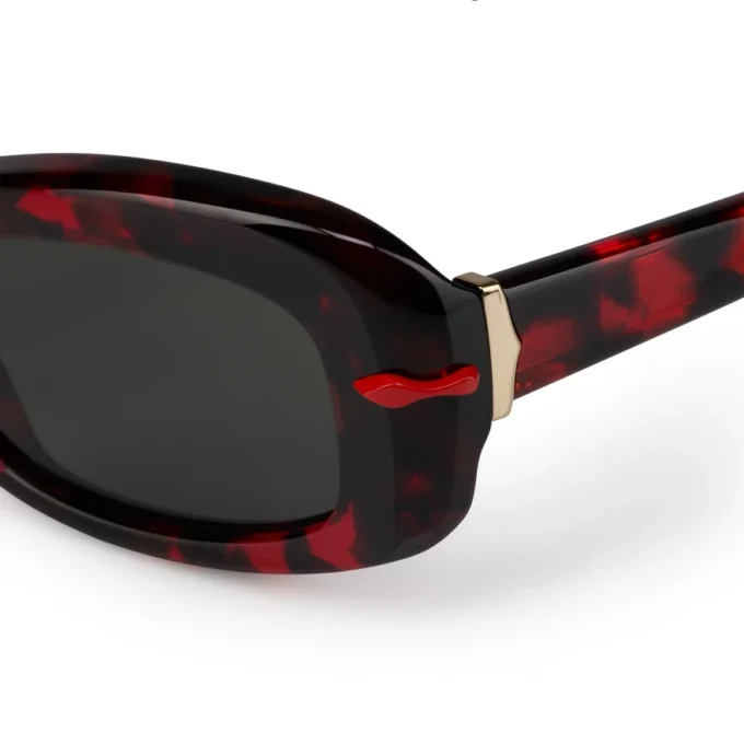 Kate Lb0025 – Ochelari de soare – Acetat – Roșu Havana