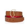 Logo CL – Curele – Piele de vițel – Maro