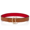 Logo CL – Curele – Piele de vițel – Maro