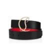 Logo CL – Curele – Piele de vițel – Negru