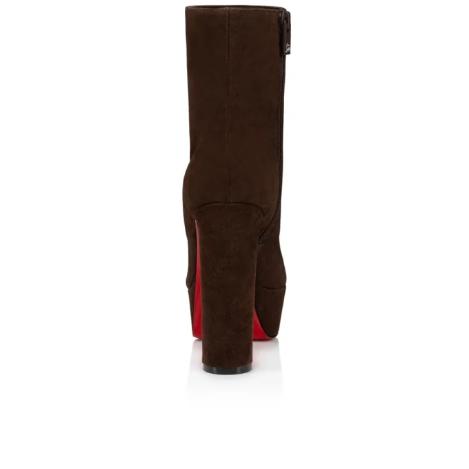 Loo Booty – Cizme joase de 130 mm – Piele de vițel velur – Cosme – Femei