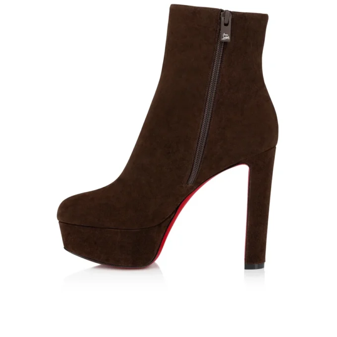 Loo Booty – Cizme joase de 130 mm – Piele de vițel velur – Cosme – Femei