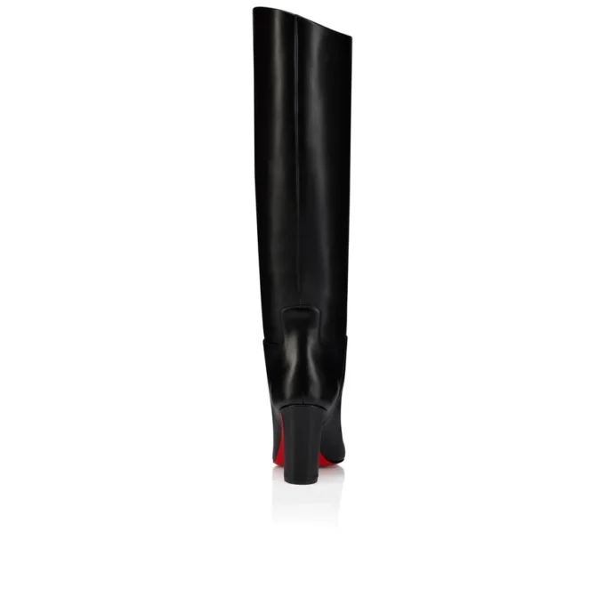 Loo Botta – Cizme de 85 mm – Piele de vițel – Negru – Femei