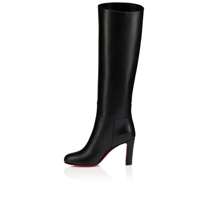 Loo Botta – Cizme de 85 mm – Piele de vițel – Negru – Femei