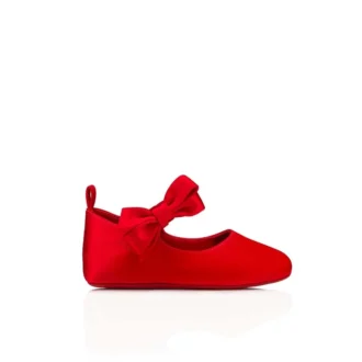 Lou Babe – Balerini – Satin creponat – Loubi – Bebeluș