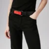 Loubi – Curelă – Piele de vițel și ținte – Negru Loubi – Curelă – Piele de vițel și ținte – Negru