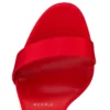 Loubi Queen Alta – Sandale cu bretele de 150 mm – Satin creponat – Loubi – Femei Loubi Queen Alta – Sandale cu bretele de 150 mm – Satin creponat – Loubi – Femei