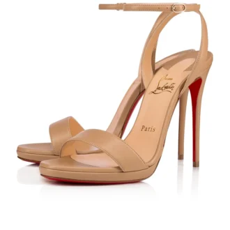 Loubi Queen – Sandale de 120 mm – Piele Nappa – Nude 1 – Femei Loubi Queen – Sandale de 120 mm – Piele Nappa – Nude 1 – Femei