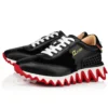 Loubishark – Sneakers – Piele de vițel și velur de vițel – Negru – Femei Loubishark – Sneakers – Piele de vițel și velur de vițel – Negru – Femei