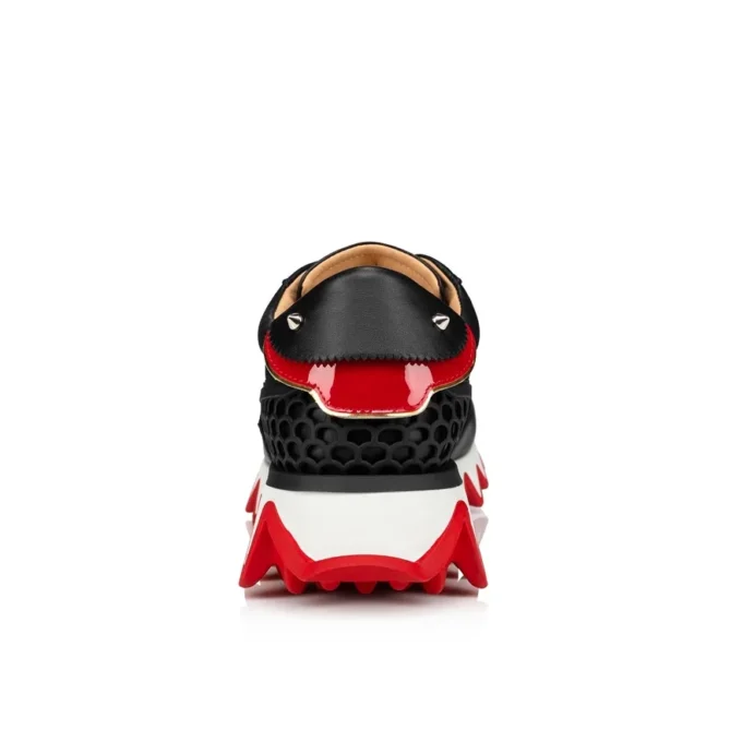 Loubishark – Sneakers – Piele de vițel și velur de vițel – Negru – Femei Loubishark – Sneakers – Piele de vițel și velur de vițel – Negru – Femei