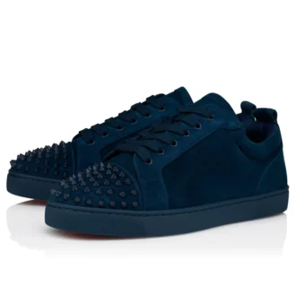 Louis Junior Spikes – Sneakers – Piele de vițel velur și ținte – Last Night – Bărbați Louis Junior Spikes – Sneakers – Piele de vițel velur și ținte – Last Night – Bărbați