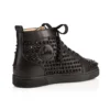 Louis – Sneakers înalte – Piele de vițel și ținte – Negru – Bărbați