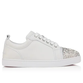 louise junior perla sneakers satin creponat piele de viel i perle alb femei 2 330x330 - Louise Junior Perla - Sneakers - Satin creponat, piele de vițel și perle - Alb - Femei