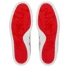 Louise Junior Perla – Sneakers – Satin creponat, piele de vițel și perle – Alb – Femei