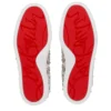Louiseperla – Sneakers – Satin creponat, piele de vițel, strasuri și perle – Alb – Femei