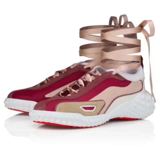 Mara Open – Sneakers – Piele de vițel și tafta de mătase – Palacy – Femei Mara Open – Sneakers – Piele de vițel și tafta de mătase – Palacy – Femei