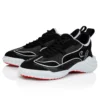 Mara – Sneakers – Piele de vițel velurată, piele de miel Nappa și plasă – Negru – Femei