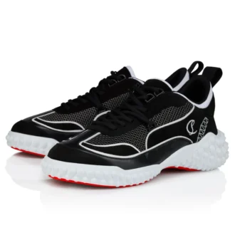 Mara – Sneakers – Piele de vițel velurată, piele de miel Nappa și plasă – Negru – Femei Mara – Sneakers – Piele de vițel velurată, piele de miel Nappa și plasă – Negru – Femei