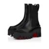 Marcharcroche Dune Maxx – Cizme joase de 80 mm – Piele de vițel cerată – Negru – Femei