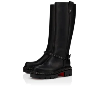 Marinetta Pyraclou – Cizme – Piele de vițel cerată – Negru – Femei Marinetta Pyraclou – Cizme – Piele de vițel cerată – Negru – Femei