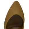 Mary Fannylove – Pantofi cu toc de 100 mm – Veau Velours – Bronzo – Femei Mary Fannylove – Pantofi cu toc de 100 mm – Veau Velours – Bronzo – Femei
