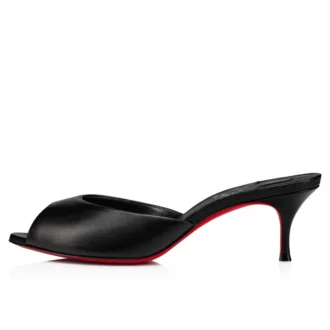 Me Dolly – Mule de 55 mm – Piele de miel Nappa – Negru – Femei Me Dolly – Mule de 55 mm – Piele de miel Nappa – Negru – Femei