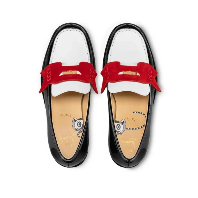 Mini Penny – Mocasini – Piele de vițel lăcuită și piele de vițel velur – Multicolor – Copii