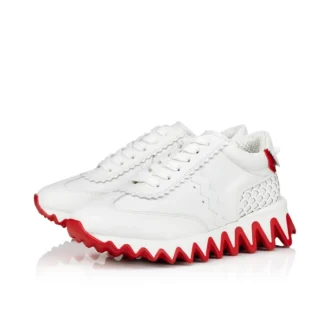 Mini Shark – Sneakers – Piele de vițel – Bianco – Copii