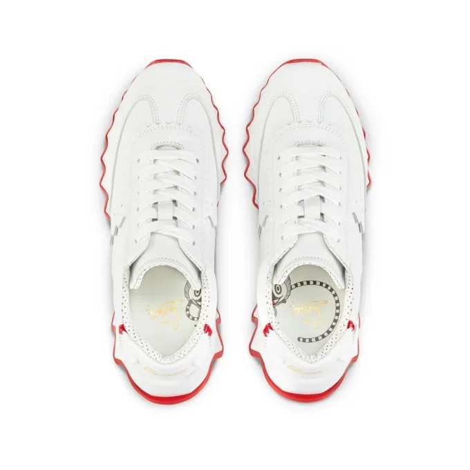 Mini Shark – Sneakers – Piele de vițel – Bianco – Copii