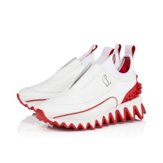 Mini Sharkyloub – Sneakers de alergare – Piele de vițel și neopren – Bianco – Copii