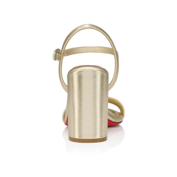 Miss Jane – Sandale de 85 mm – Piele de vițel laminată – Platine – Femei Miss Jane – Sandale de 85 mm – Piele de vițel laminată – Platine – Femei