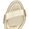 Miss Jane – Sandale de 85 mm – Piele de vițel laminată – Platine – Femei Miss Jane – Sandale de 85 mm – Piele de vițel laminată – Platine – Femei