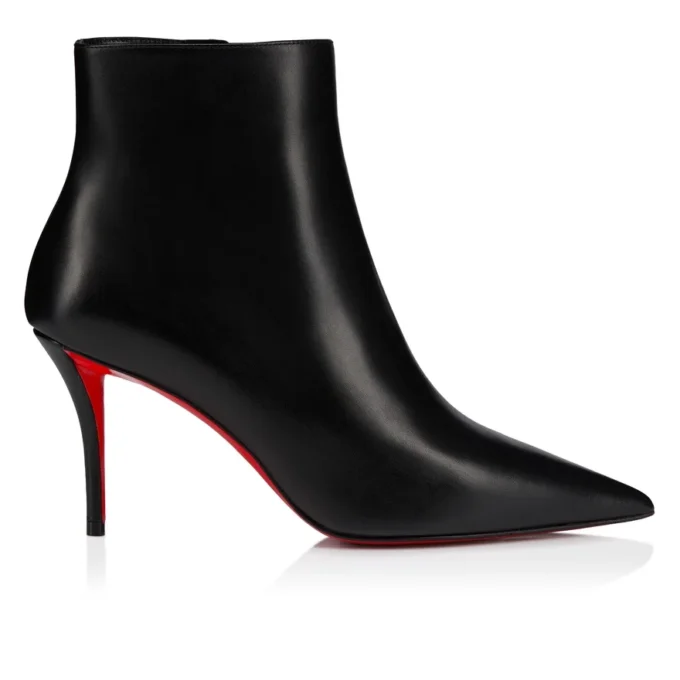 Miss Z Booty – Cizme joase de 80 mm – Piele de vițel – Negru – Femei