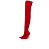 Miss Z Botta Alta – Cizme de 100 mm – Piele de vițel velur – Fever – Femei Miss Z Botta Alta – Cizme de 100 mm – Piele de vițel velur – Fever – Femei