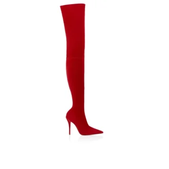 Miss Z Botta Alta – Cizme de 100 mm – Piele de vițel velur – Fever – Femei Miss Z Botta Alta – Cizme de 100 mm – Piele de vițel velur – Fever – Femei
