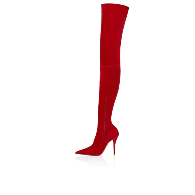 Miss Z Botta Alta – Cizme de 100 mm – Piele de vițel velur – Fever – Femei Miss Z Botta Alta – Cizme de 100 mm – Piele de vițel velur – Fever – Femei