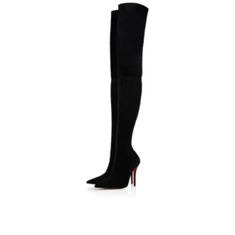 Miss Z Botta Alta – Cizme de 100 mm – Piele de vițel velur – Negru – Femei Miss Z Botta Alta – Cizme de 100 mm – Piele de vițel velur – Negru – Femei