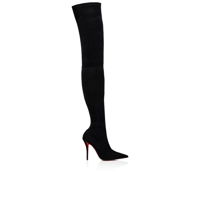 Miss Z Botta Alta – Cizme de 100 mm – Piele de vițel velur – Negru – Femei Miss Z Botta Alta – Cizme de 100 mm – Piele de vițel velur – Negru – Femei