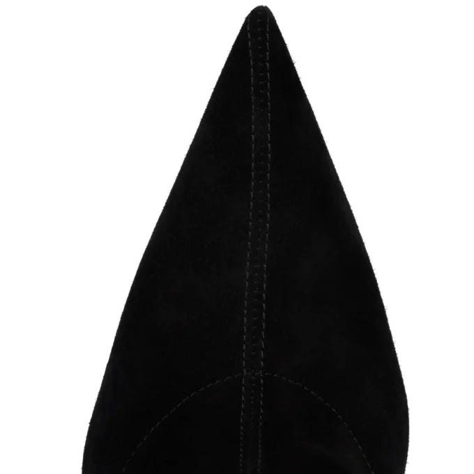 Miss Z Botta Alta – Cizme de 100 mm – Piele de vițel velur – Negru – Femei Miss Z Botta Alta – Cizme de 100 mm – Piele de vițel velur – Negru – Femei