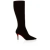 Miss Z Botta – Cizme de 80 mm – Piele de vițel velur – Cafa – Femei