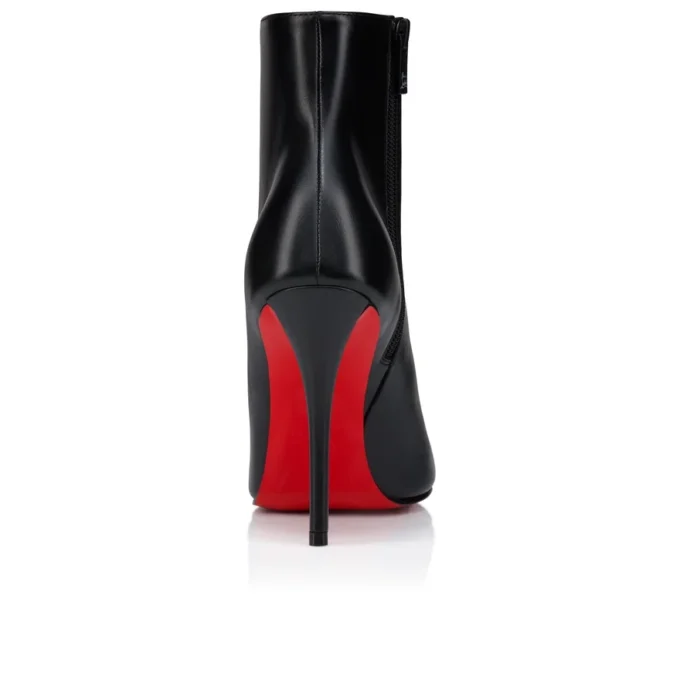 Miss Z Cizme – Cizme joase de 100 mm – Piele de vițel – Negru – Femei Miss Z Cizme – Cizme joase de 100 mm – Piele de vițel – Negru – Femei