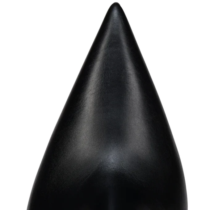 Miss Z Cizme – Cizme joase de 100 mm – Piele de vițel – Negru – Femei Miss Z Cizme – Cizme joase de 100 mm – Piele de vițel – Negru – Femei