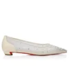 Miss Z Degrastrassina Perla – Balerini – Plasă, piele nappa, strasuri și perle – Negru – Femei
