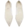 Miss Z Degrastrassina Perla – Balerini – Plasă, piele nappa, strasuri și perle – Negru – Femei