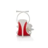 Miss Z Flora – Sandale cu bretele de 100 mm – Piele Nappa perlată – Bianco – Femei Miss Z Flora – Sandale cu bretele de 100 mm – Piele Nappa perlată – Bianco – Femei