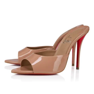 Miss Z Mule – Mule de 100 mm – Piele de vițel lăcuită – Blush – Femei Miss Z Mule – Mule de 100 mm – Piele de vițel lăcuită – Blush – Femei